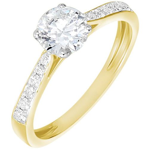 Bague Solitaire Hemera Or Diamant Synthetique - Histoire d'Or - Modalova