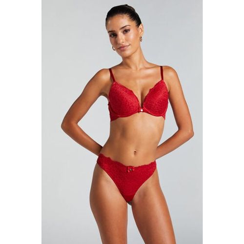 Hunkemöller String Marine Rouge - Hunkemöller - Modalova