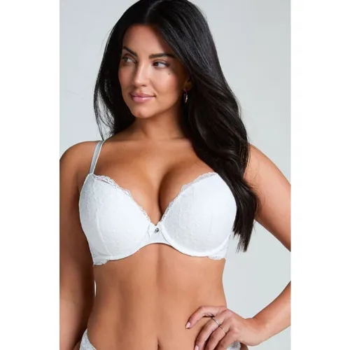 Soutien-gorge à armatures préformé push-up Marine - Hunkemöller - Modalova