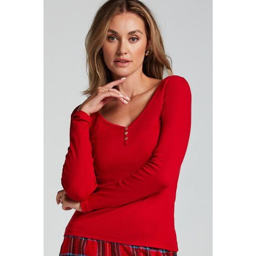 Hunkemöller Haut de pyjama Rouge - Hunkemöller - Modalova