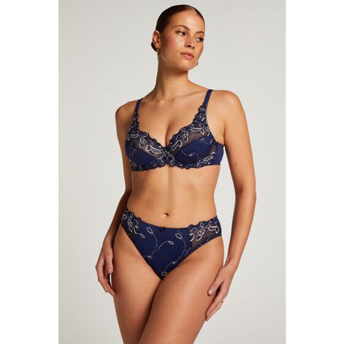 Hunkemöller Slip Diva Bleu - Hunkemöller - Modalova