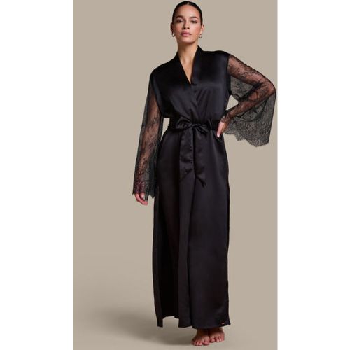 Hunkemöller Kimono Camille Noir - Hunkemöller - Modalova