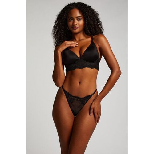 Hunkemöller String Leonie Noir - Hunkemöller - Modalova