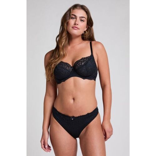 Hunkemöller String Marine Noir - Hunkemöller - Modalova