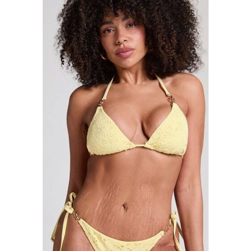 Crochet triangle Bikini Top - Hunkemöller - Modalova