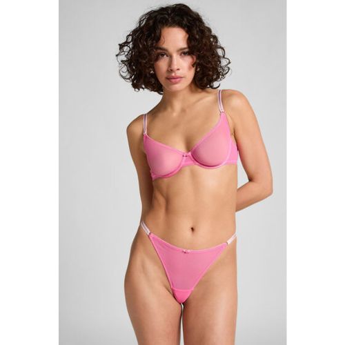 Hunkemöller String Roza Rose - Hunkemöller - Modalova