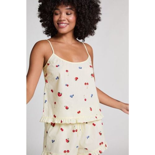 Hunkemöller Cami tissé Jaune - Hunkemöller - Modalova