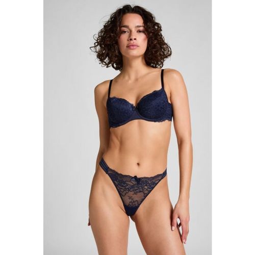 Hunkemöller String Sully Bleu - Hunkemöller - Modalova