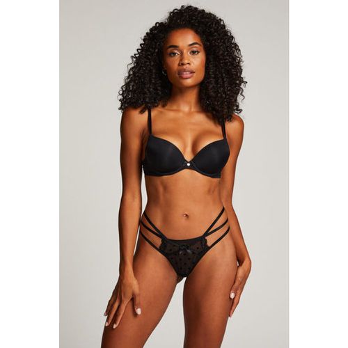 Hunkemöller String Melda Noir - Hunkemöller - Modalova