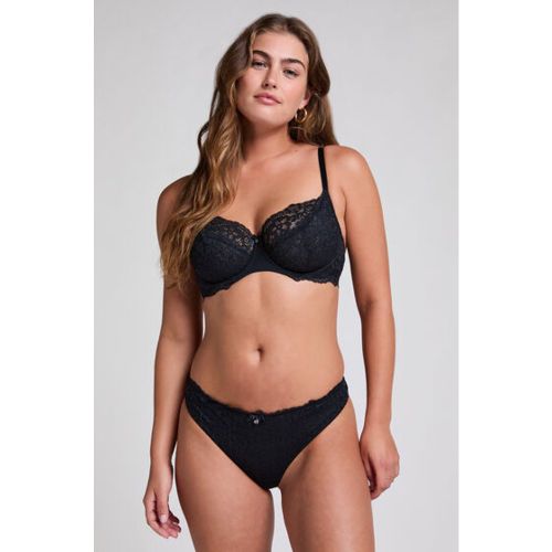Hunkemöller String Marine Noir - Hunkemöller - Modalova