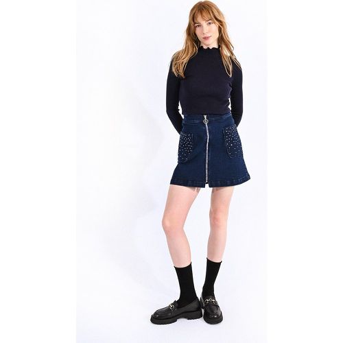 Mini jupe zippée - MOLLY BRACKEN - Modalova