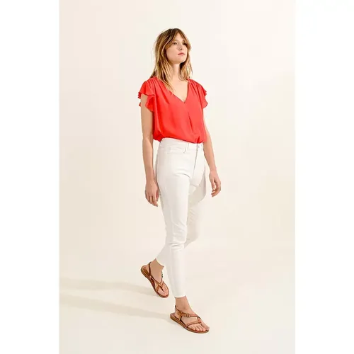 Pantalon coton 7/8 - MOLLY BRACKEN - Modalova