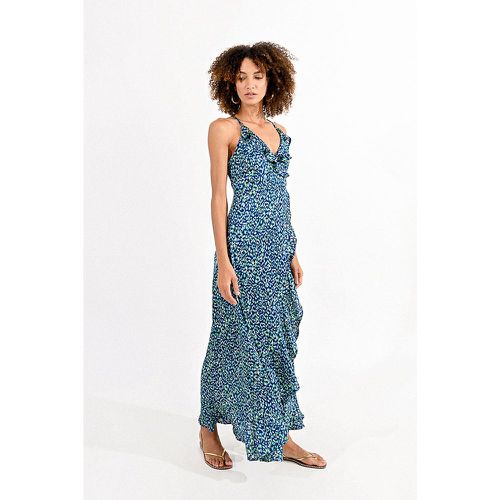 Robe longue imprimée dos lacé - MOLLY BRACKEN - Modalova