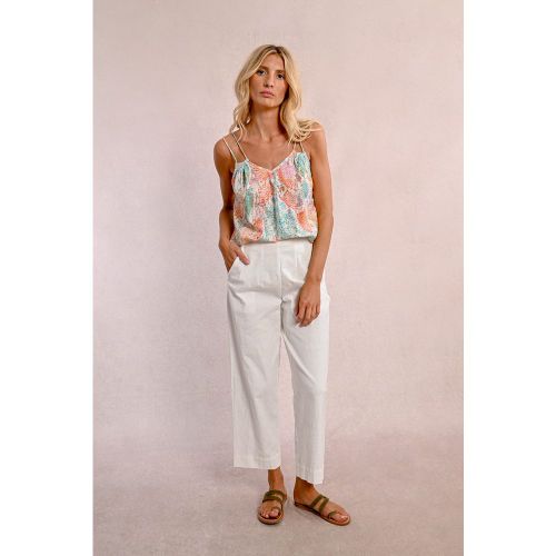 Pantalon droit, taille haute - MOLLY BRACKEN - Modalova