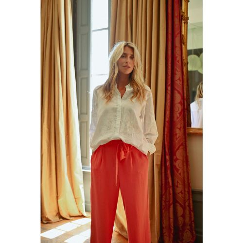 Chemise oversize avec des broderies - MOLLY BRACKEN - Modalova