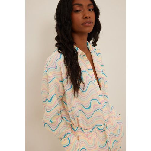 Oversized Structured Shirt - Multicolor - Misslisibell x NA-KD - Modalova