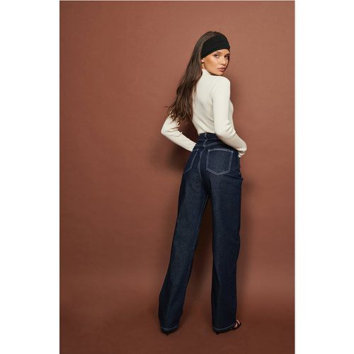 Jean large taille haute - Blue - NA-KD Trend - Modalova