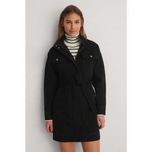 NA-KD Robe en jean - Black - NA-KD - Modalova