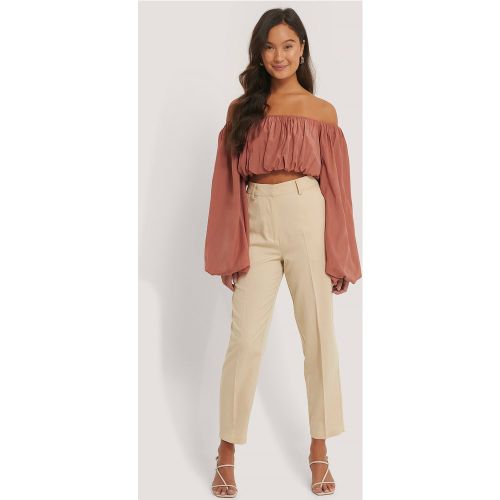 Pantalon De Costume Classique - Beige - NA-KD Classic - Modalova