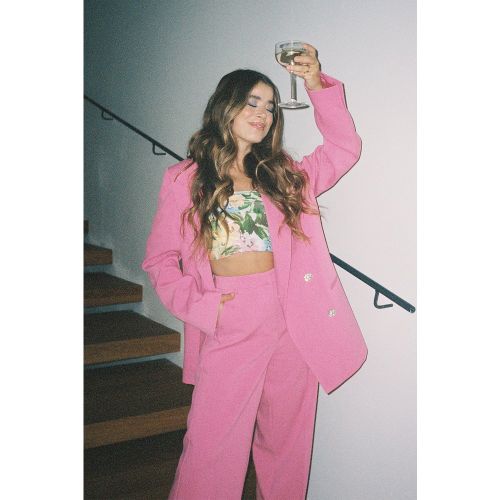 Blazer croisé - Pink - Handpicked x NA-KD - Modalova