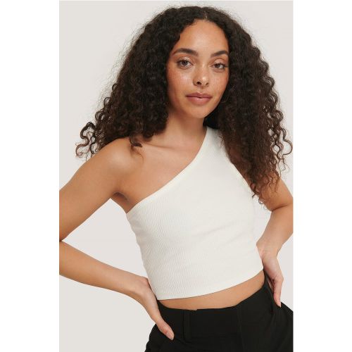Haut Court À Une Épaule - White - NA-KD Basic - Modalova