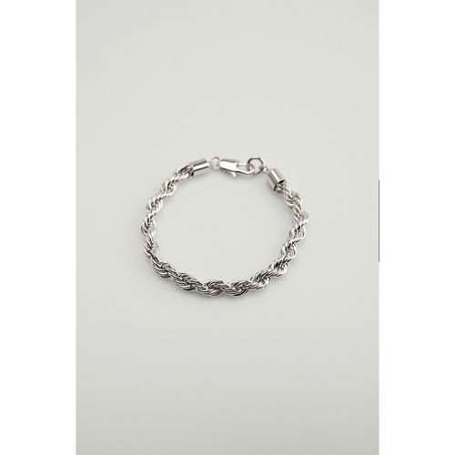 Bracelet à chaîne torsadée - Silver - NA-KD Accessories - Modalova