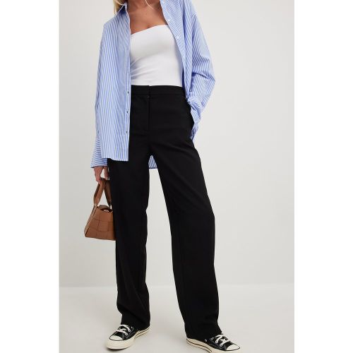 Pantalon de tailleur large classique - Black - NA-KD Trend - Modalova