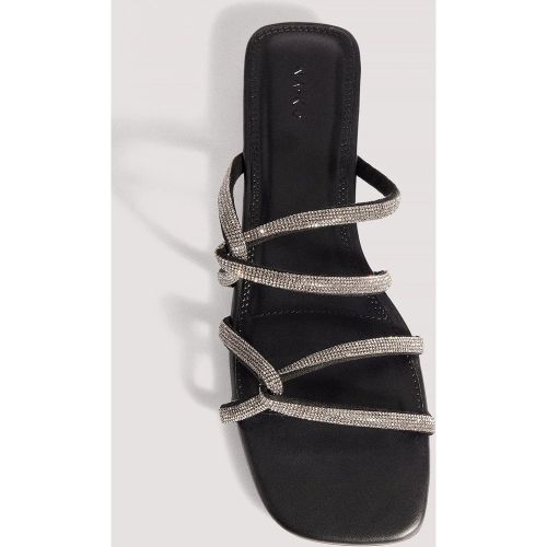 Sandales plates à lanières - Black - NA-KD Shoes - Modalova