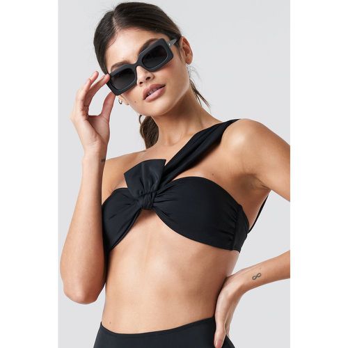 One Shoulder Bikini Top - Black - Trendyol - Modalova