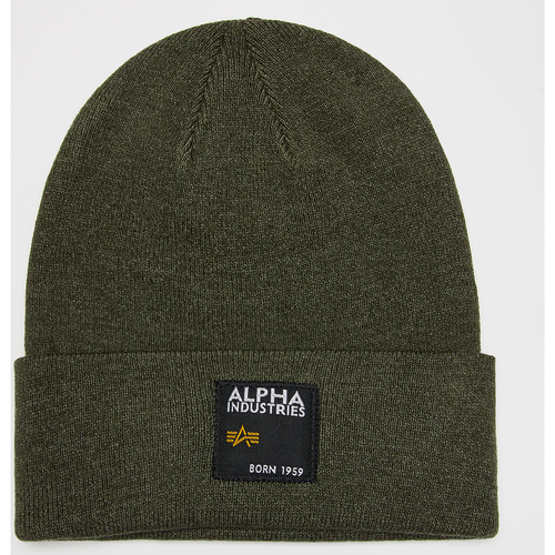 Label Beanie, , Accessoires, army green, taille: one size - alpha industries - Modalova