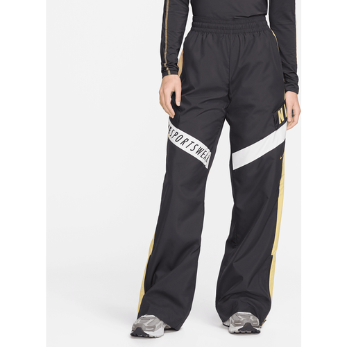 Sportswear Woven Pants, , Apparel, dk smoke grey/saturn gold/white, taille: XS - Nike - Modalova