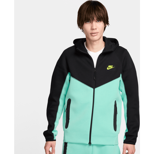 Sportswear Tech Fleece Windrunner Full-Zip Hoodie, , Apparel, emerald rise/black, taille: S - Nike - Modalova