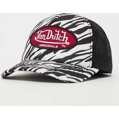 Tampa Trucker Cap Oval Patch Zebra - Von Dutch Originals - Modalova