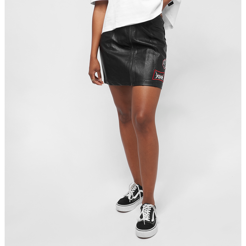 X Stranger Things Patched Synthetic Leather Skirt - Karl Kani - Modalova