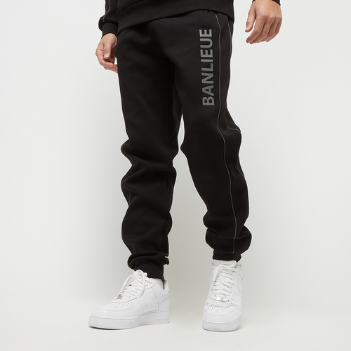 B+ 3d Trackpants, Pantalons survêtement, , Black, Taille: S, tailles disponibles:S,M,L - Clan de Banlieue - Modalova
