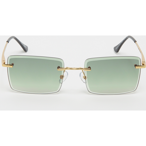 Transparente Rahmenlose Sonnenbrille - gold, grün, , Bags, grün, taille: one size - Lusion - Modalova