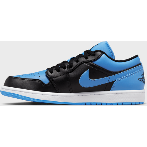 Air 1 Low, , Footwear, black/black/university blue/white, taille: 44 - Jordan - Modalova