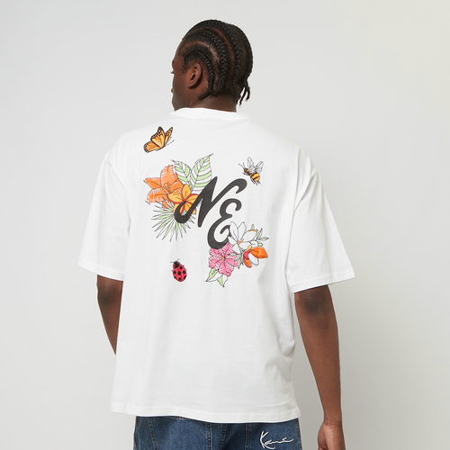 NE FLORAL GRAPHIC OS TEE whiblk, , Apparel, whiblk, taille: S - new era - Modalova