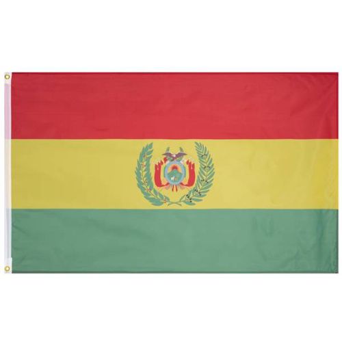 Bolivie "Nations Together" Drapeau 90x150cm - MUWO - Modalova