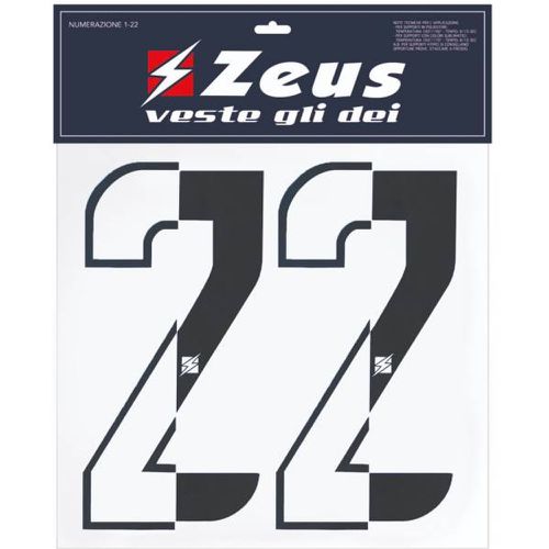 Kit de transfert des numéros de 1 à 22 10cm demi - Zeus - Modalova