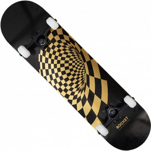 Rocket Vortex Foil Gold 8" Skate-board RKT-COM-1553 - Rocket Skateboards - Modalova