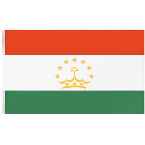 Tadjikistan "Nations Together" Drapeau 90x150cm - MUWO - Modalova