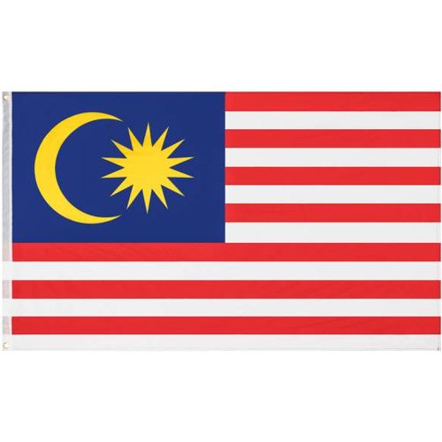 Malaisie "Nations Together" Drapeau 90x150cm - MUWO - Modalova