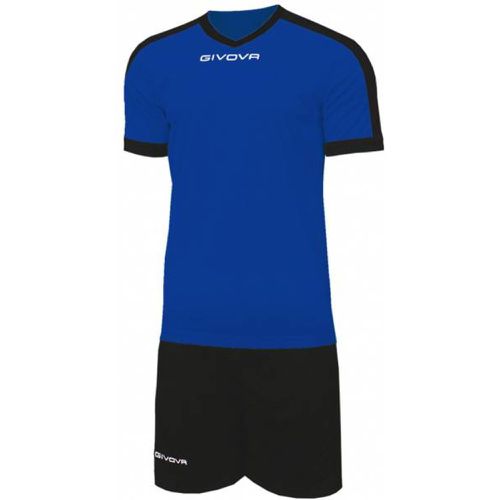 Kit Revolution Maillot de football avec Short bleu - Givova - Modalova