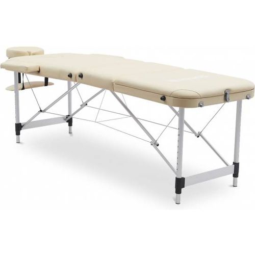 Table de massage premium 3 zones beige - SPORTINATOR - Modalova