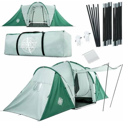 Big Camping" Premium 6 personnes Tente avec 2 cabines - GOGLAND - Modalova
