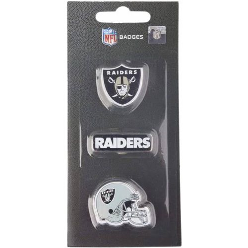 Raiders d'Oakland NFL Pins métalliques Ensemble de 3 BDNFL3PKOR - FOCO - Modalova