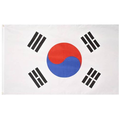 Corée du Sud Drapeau "Nations Together" 90 x 150 cm - MUWO - Modalova