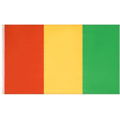 Guinée "Nations Together" Drapeau 90x150cm - MUWO - Modalova