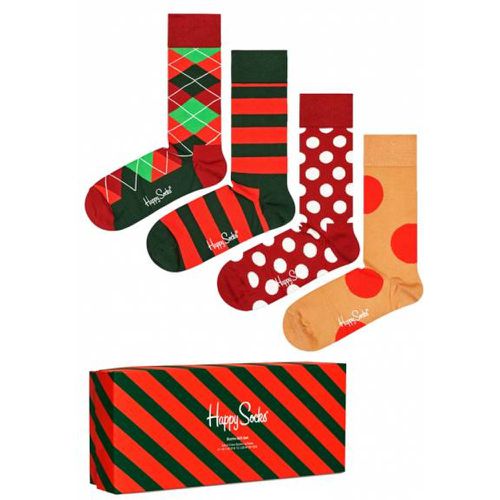 Holiday Classics Coffret cadeau Chaussettes 4 paires XHCG09-4300 - Happy Socks - Modalova